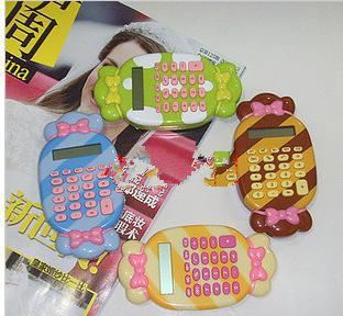 時尚可愛韓國迷你便攜式辦具/糖果多功能計算器計算機(jī)