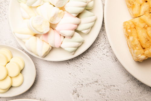 棉花糖零食休閑食品美食攝影圖 攝影