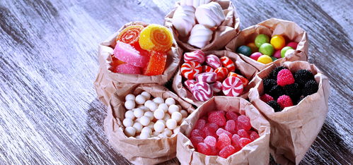五彩甜美糖果攝影 免費(fèi)高清素材助力平面電商與網(wǎng)頁創(chuàng)意設(shè)計(jì)
