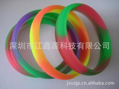 環(huán)保硅膠手環(huán) 糖果色透明手鐲，時(shí)尚與環(huán)保的完美結(jié)合